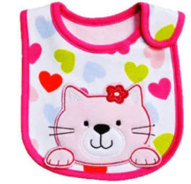 Three-Layer Waterproof Saliva Towel Bib for Babies
