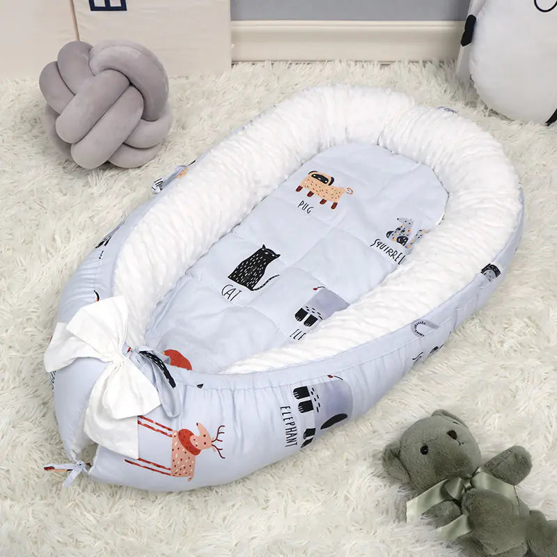 Baby Bed Bubble Fleece Bedding Set