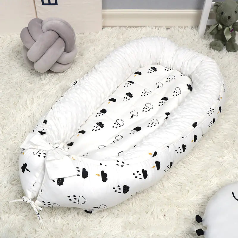 Baby Bed Bubble Fleece Bedding Set