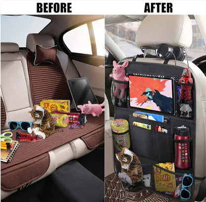 Anti-Kick Car Rear Seat Storage Bag