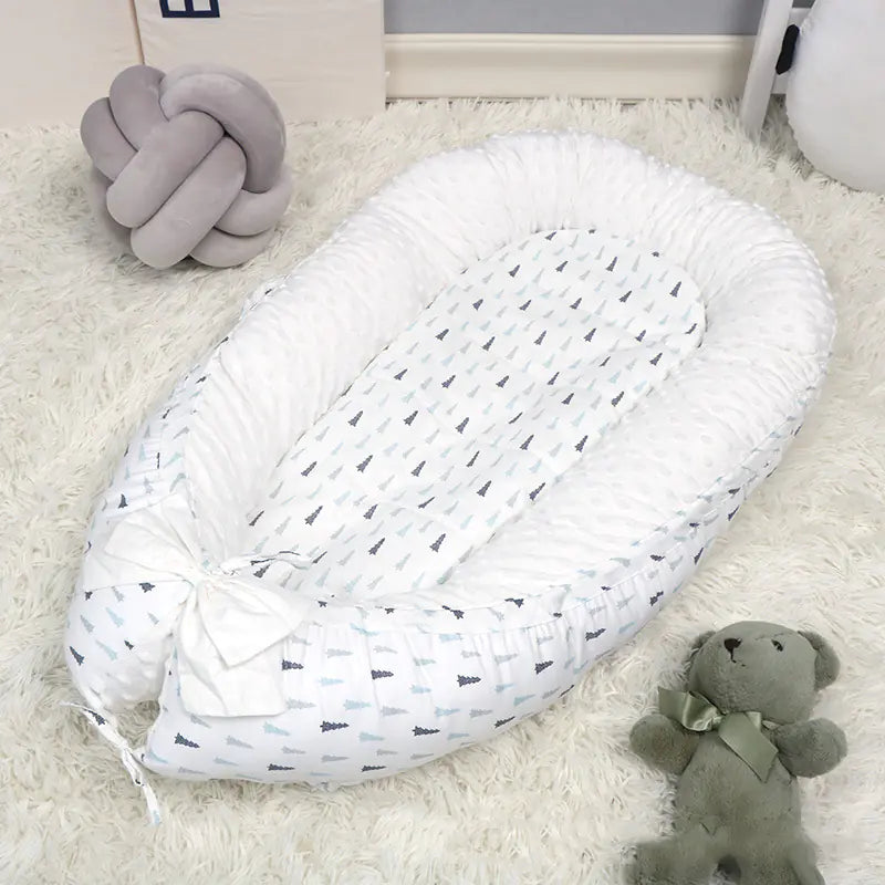 Baby Bed Bubble Fleece Bedding Set