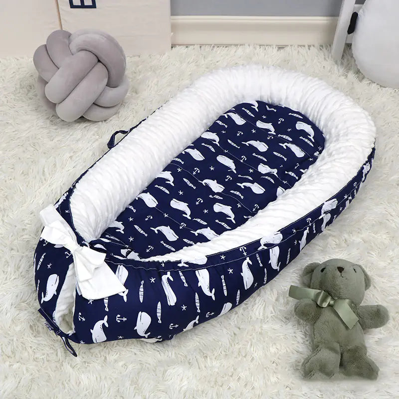 Baby Bed Bubble Fleece Bedding Set