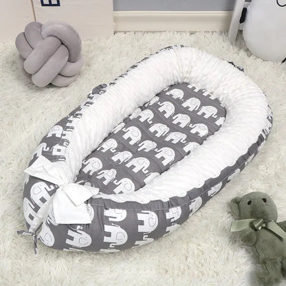 Baby Bed Bubble Fleece Bedding Set