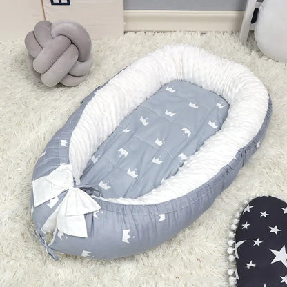 Baby Bed Bubble Fleece Bedding Set